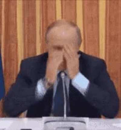 Putin after learning of Kursk Invasion 