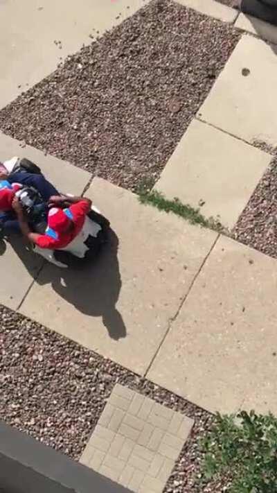 Happened right on Oakland Ave. Don’t know who he is, or why he was go karting outside dressed as Mario and blaring the Super Mario theme, but Milwaukee Mario is a legend!