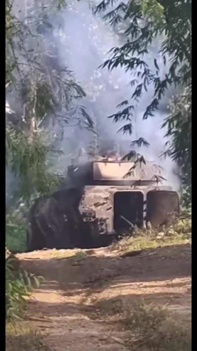 Myanmar Military Junta’s IFVs destroyed by (MNDAA) in Laukkai (Northern Shan State,Myanmar)