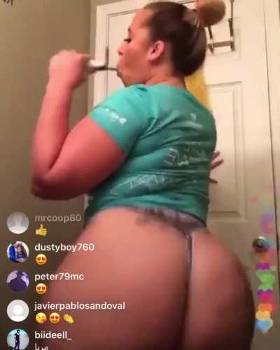 Thunda858 Best Ass Clapping IGLive Clip 🍑👏🏽🐐🔥🔥