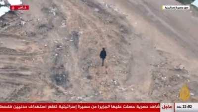 IDF aerial vehicle targeting Palestinian militants in Khan Younis