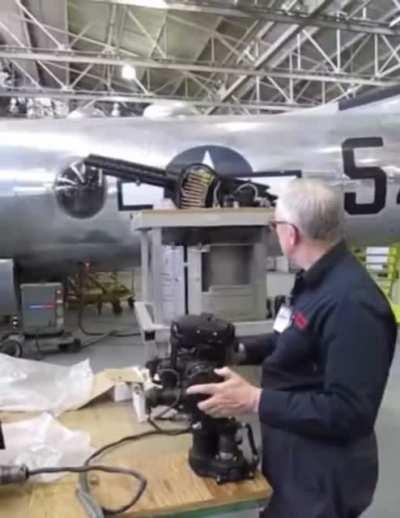 A B-29’s remote control turret [Video]