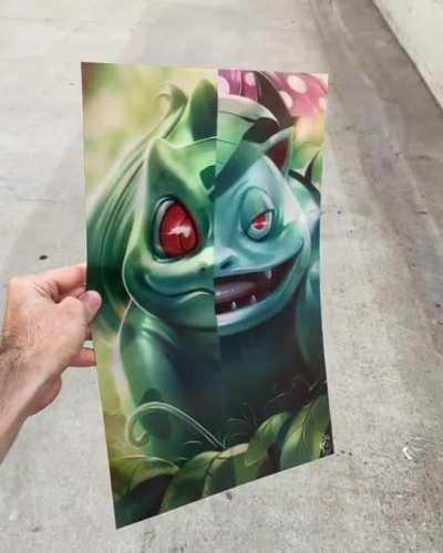 My Pokemon “The Starting Choice” 3D Lenticular Artwork Poster ... hand drawn &amp;amp; self-produced!