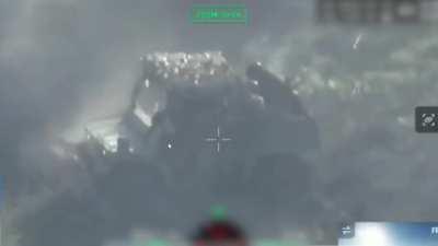 Full video of Russian attack using desertcross vehicle (