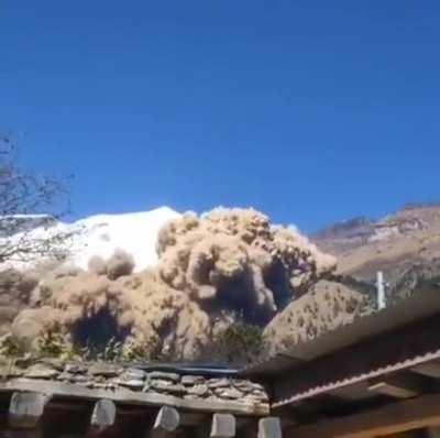 Avalanche + Landslide in Nepal