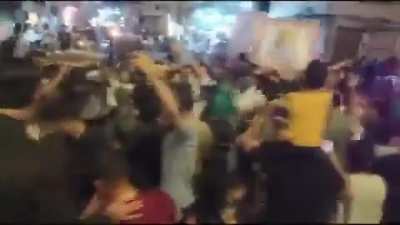 News of people in Syria celebrating 