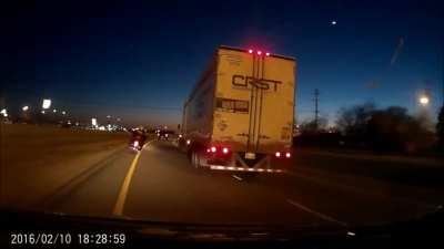 Close Call, Semi and Biker