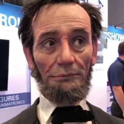 Abraham Lincoln robot