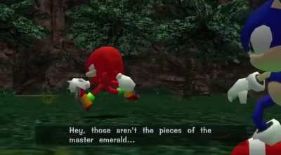 Knuckles breaks his jaw