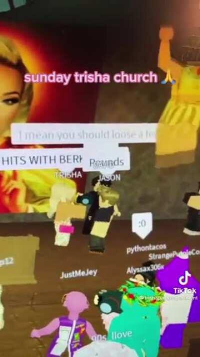 Church of Trisha on Roblox