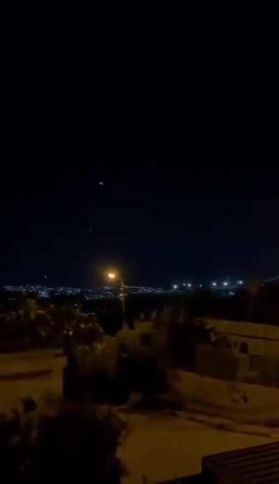 New videos showing different angles of the Iranian ballistic missiles hitting Israel    