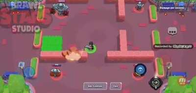 Second colt's gadget gameplay (by Brawl stars studio telegram group)