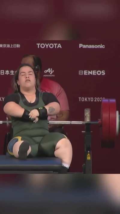 First gold ever for Brazil in Para Powerlifting at the Paralympics