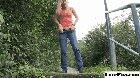 Pissing In Public Park