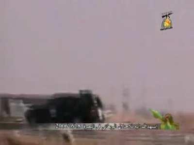 Rpg Attack on British land Rover in Basra by Kataib Hezbollah 2006/6/8