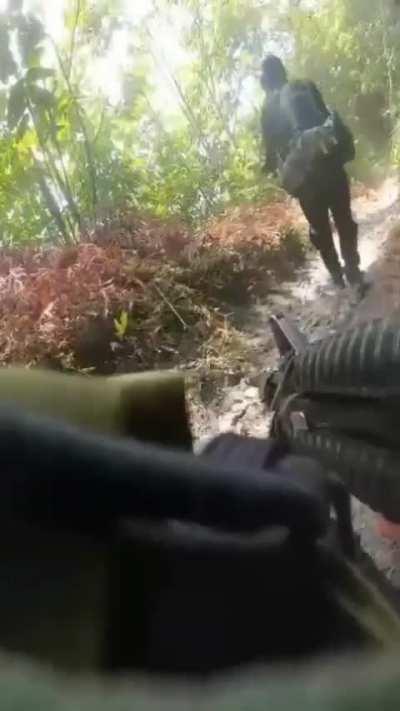 Firefight in Colombia