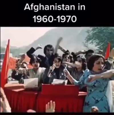 Afghanistan in the 1960s. Definitely their Golden period.