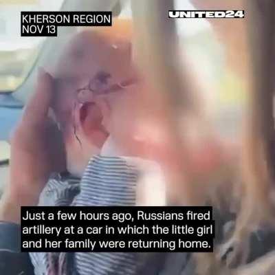 A shocking video has emerged, depicting a two-month-old baby being rushed to the hospital following a Russian missile attack