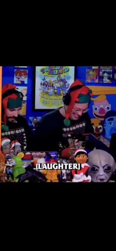 I've never seen Andrew laugh this hard