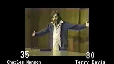 A tribute I made to Terry Davis where he has a dance off with Charles Manson