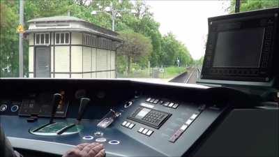 Train Operator operating the Berlin S-Bahn (BR 481)