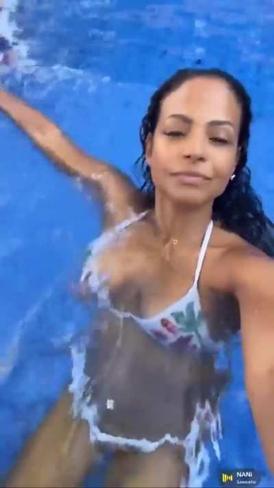 Christina while inside the pool | SC 9/7/24