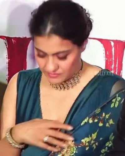 Kajol's puffy boobs are ready to have your huge cum load on them...