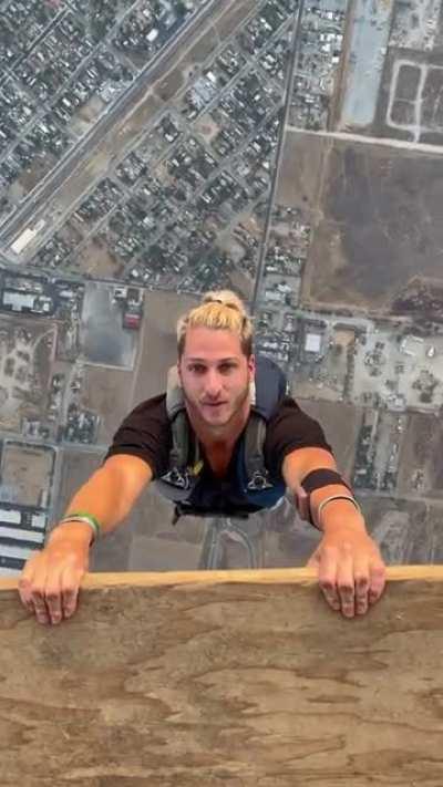 Taking my friend skydiving....