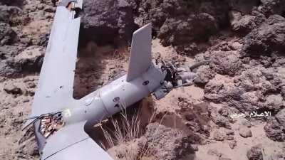 Houthi SAM shoots down an American ScanEagle recon drone costing upwards of $3 million. Ma’rib, Yemen 20/06/2021.