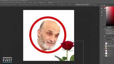 Fixing Lebanese parties flags