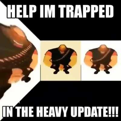 r(HELP)u(I AM TRAPPED IN)l(THE HEAVY)e(UPDATE)