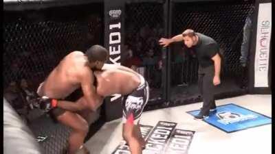 Francis 'The Predator' Ngannou's first six professional fights before entering the UFC in chronological order.