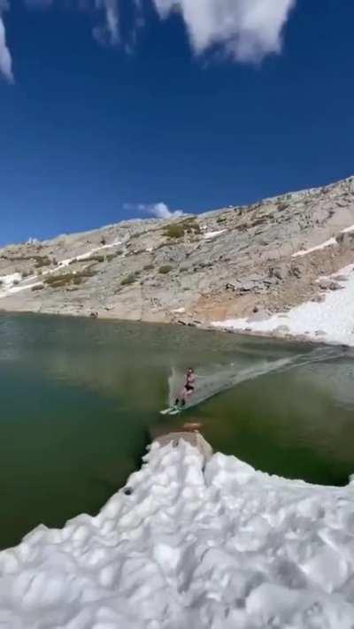 pond skimming in the wilds