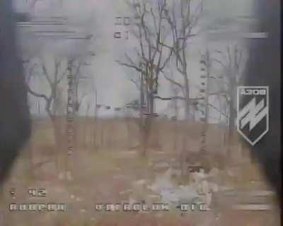 Footage showing Ukrainian FPV pilots of the National Guard 