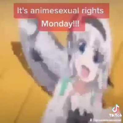 It's animesexual rights Monday!!!