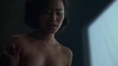 Jamie Chung nude debut in Lovecraft Country