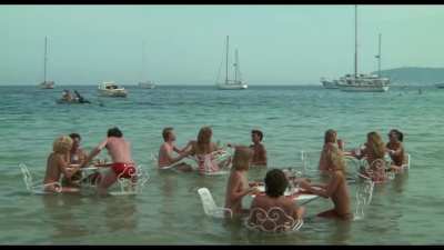 Olivia Dutron, Aleksandra Sikorska, Margo Verdoorn, Nathalie Sintes, Mahalia Dalmasso, others - Les Branchés à Saint-Tropez (FR1983) (2mins)