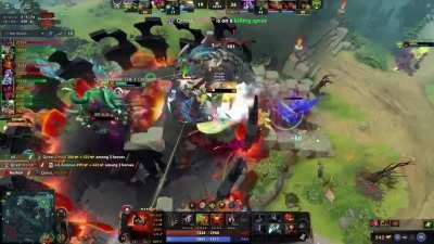 Quest.AMMAR_THE_F Mars arena traps Roshan at the Twin Gate - Azure Ray vs Quest - The Bali Major 202