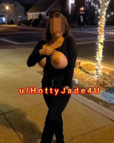 NRI My bar and sidewalk flashing Desi boobies 