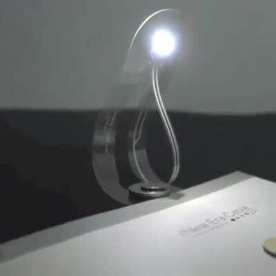 World's thinnest Reading Lamp is a fucking bookmark !!