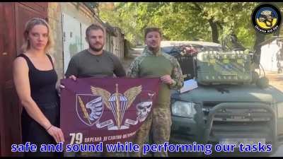 Ukraine Aid Operations - Drone jammers save lives! Thanks to the support of the Australian charity Auxilius, the Australian community, and the Combat Veteran Reacts and Warthog Defense YT communities, we were able to deliver more jammers to the 79th Briga