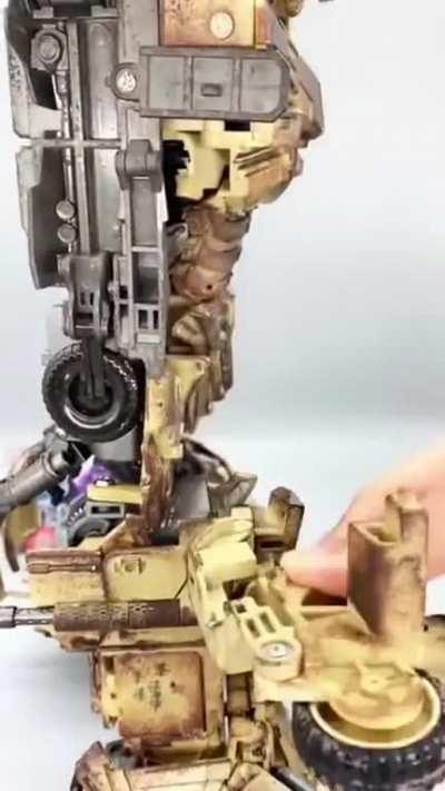 Next level transformer toy