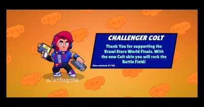 meanwhile in a parallel universe of Brawl Stars when you unlock a skin...