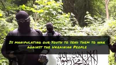 Somewhere in occupied Ingushetia on July 1st, Soldiers From the Ingush Liberation Army declare a Jihad against Russia