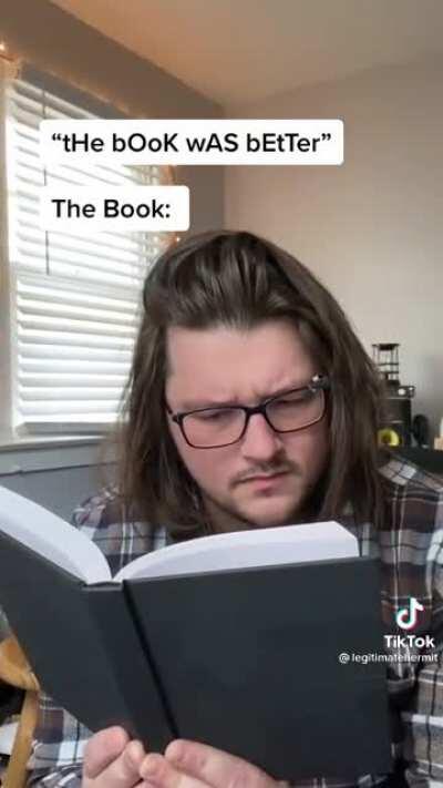 tHe bOoK wAs BeTtEr