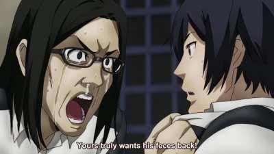 Teaching good manners [Prison School]