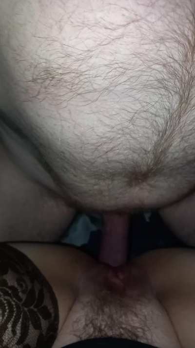 Letting his cock go where it pleases