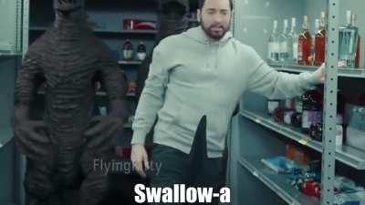 Eminem Swallowing