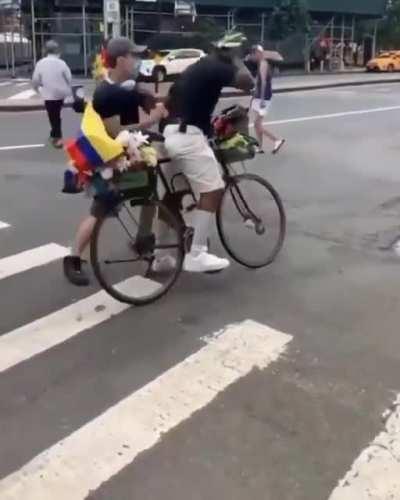 Guy goes to Chinatown to spew Anti Asian hate and gets punched