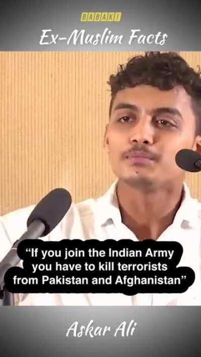 Ex Muslim talks about Maulana preaching to not join Indian Army